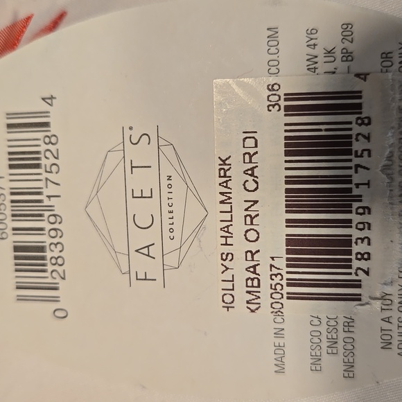 Memorial Acrylic Cardinal Ornament - Picture 5 of 5